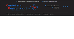 Desktop Screenshot of castellaniperforazioni.it